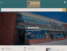 Tablet Screenshot of earthwrks.com